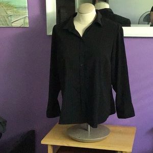 🌹2 for $15. Penmans plus stretchable black womens blouse. Size 2X